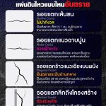 หลังแผ่นดินไหว ควรตรวจเช็คโครงสร้างของบ้านที่อยู่อาศัยว่ามีรอยแตกร้าวที่ผิดปกติหรือไม่ ดังนี้